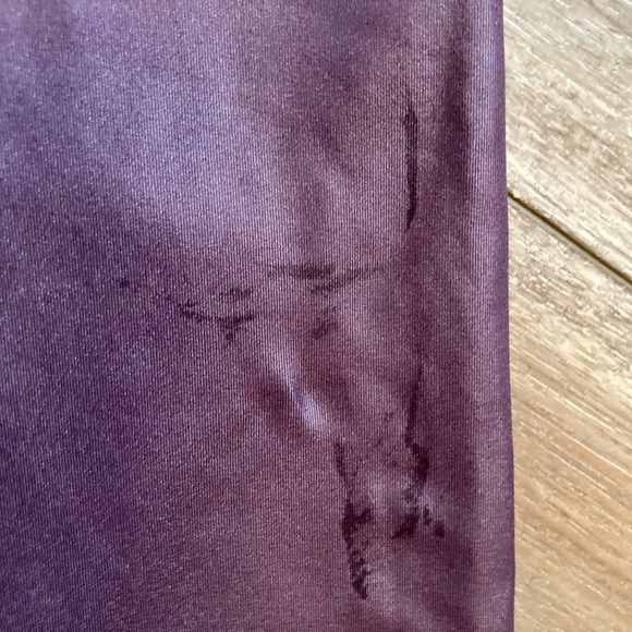 Zobha Purple Leggings Size M - Picture 4 of 4